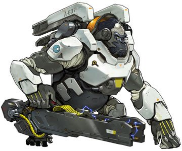 Personnages d'Overwatch - Winston