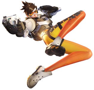 Personnages Overwatch - Traceur