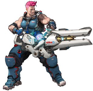 Personnages d'Overwatch - Zarya