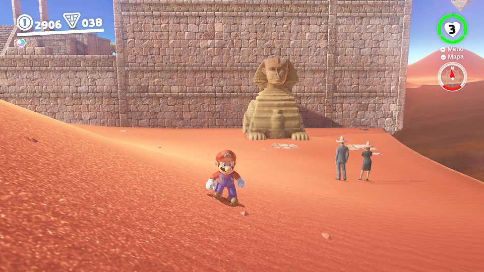 Super Mario Odyssey - Kin Triga Kingdom Arenas