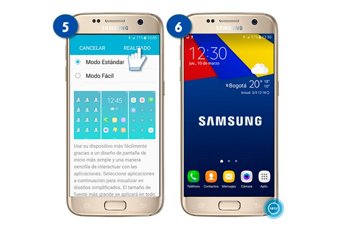 How to enable Easy Mode on Samsung Galaxy