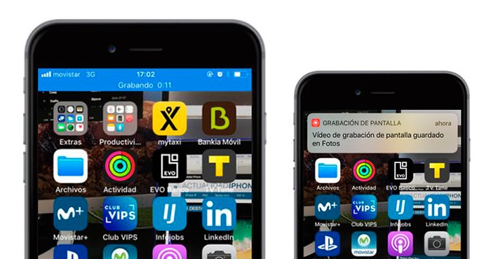 Trucs iPhone: Com gravar la pantalla a iOS 11