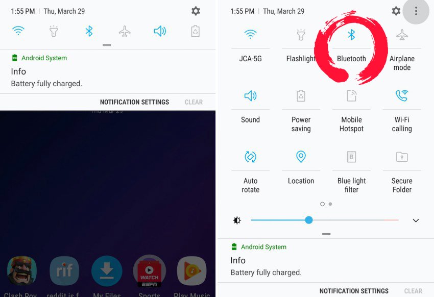 Com solucionar els errors de Bluetooth al Samsung Galaxy S9