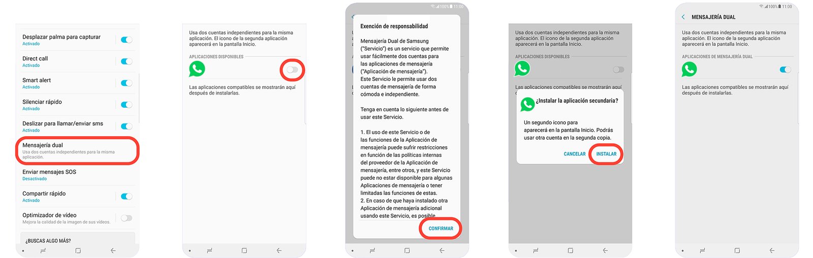 Comment utiliser WhatsApp avec deux comptes en même temps