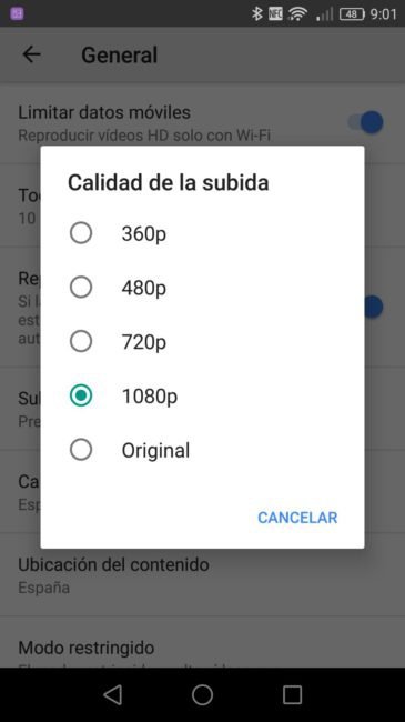 How to save data when watching YouTube videos on our mobile