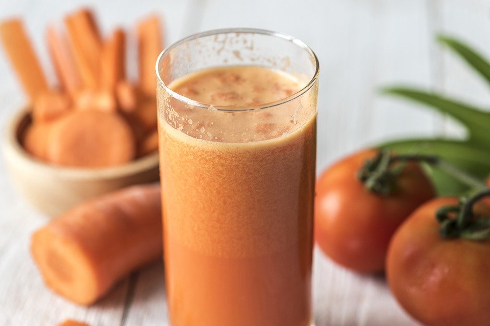 Vegetable juice is the best option to satisfy our hunger during the diet