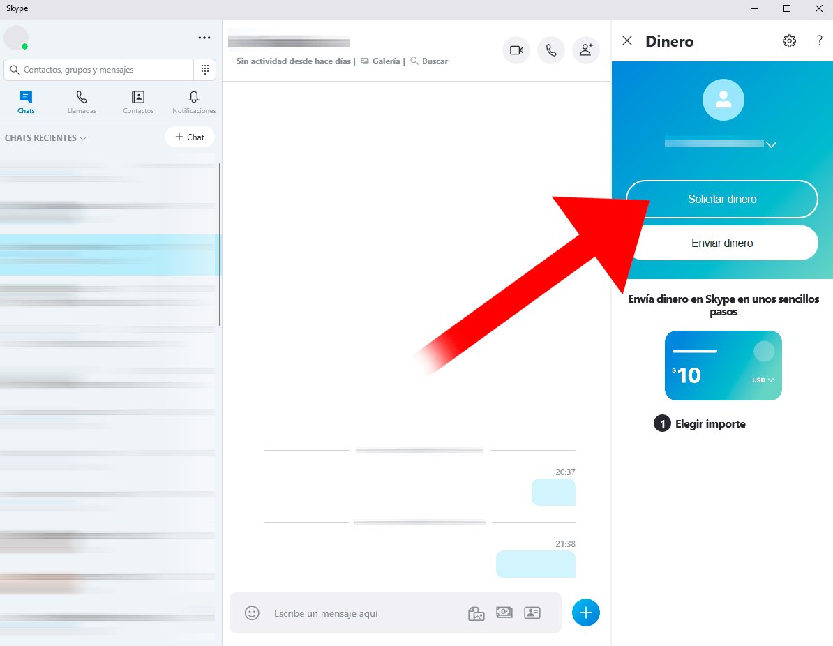 How to send and request money through Skype