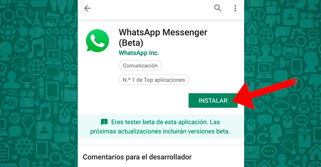 Com ser WhatsApp beta tester al teu mòbil iOS o Android