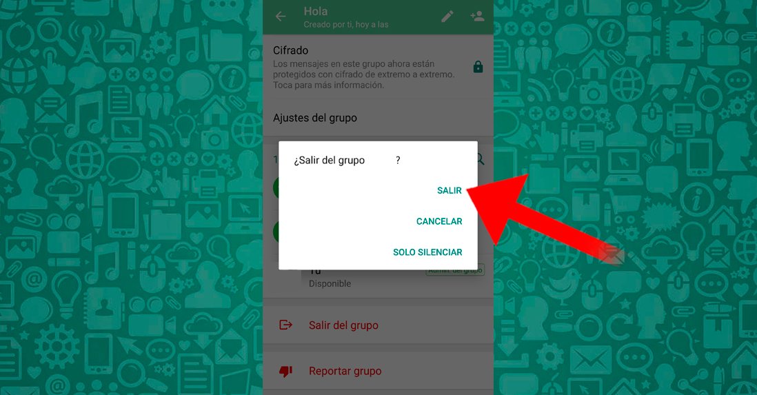 WhatsApp: Com eliminar un grup i esborrar-lo correctament