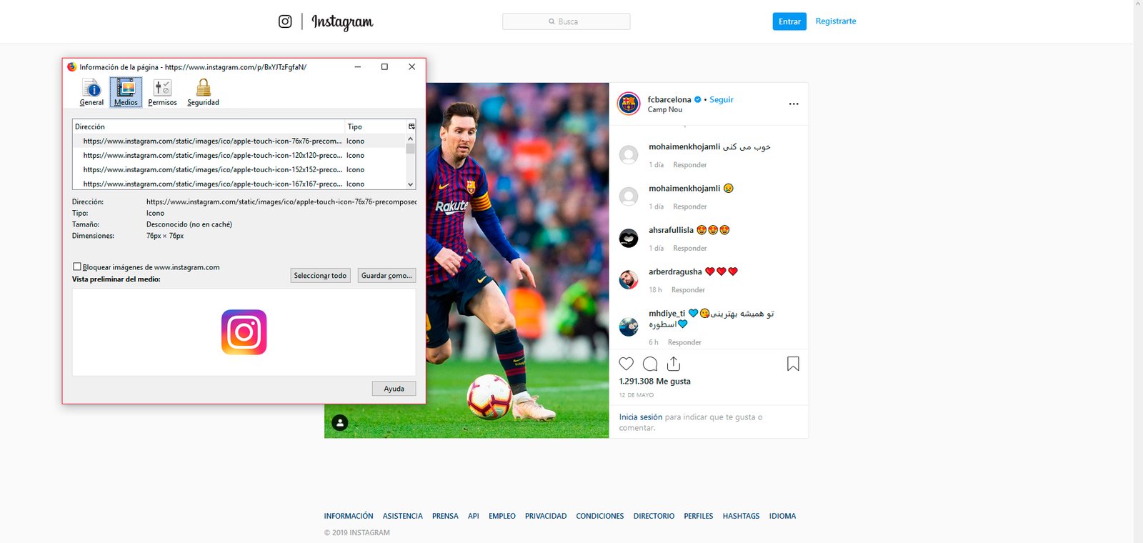 Instagram: com descarregar imatges a PC Windows o Mac