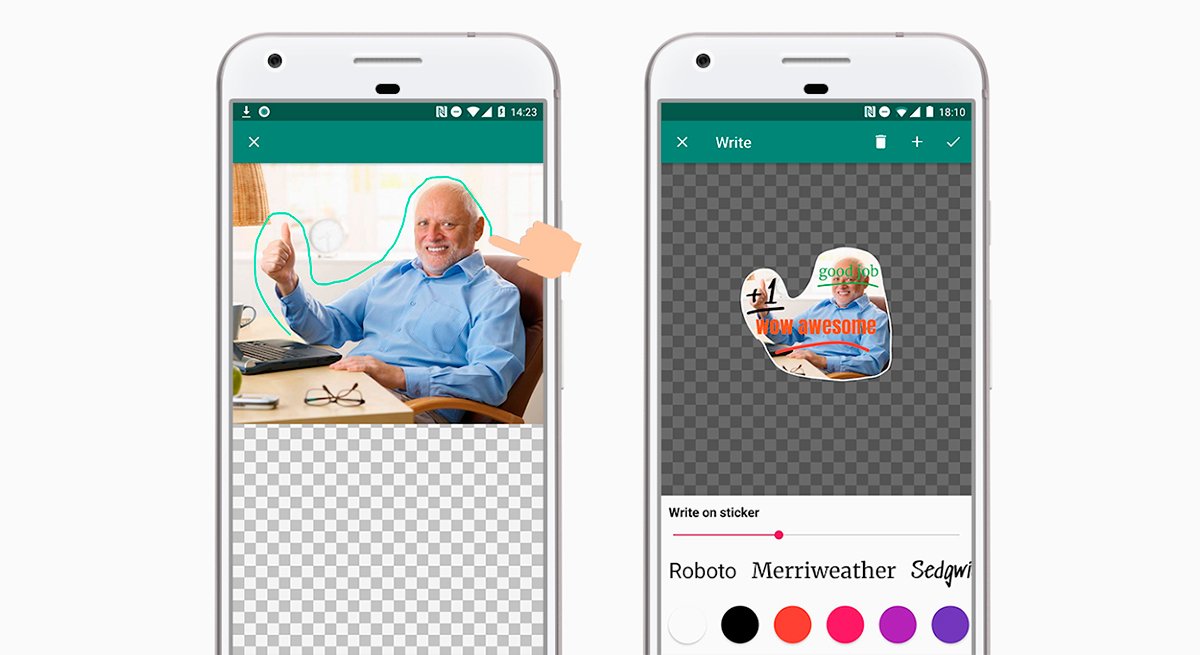 Com fer stickers amb WhatsApp a iOS i Android
