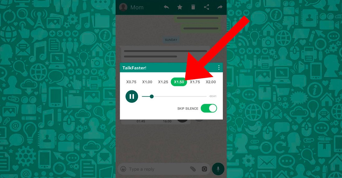 WhatsApp ràpid: com accelerar els missatges de veu a Android