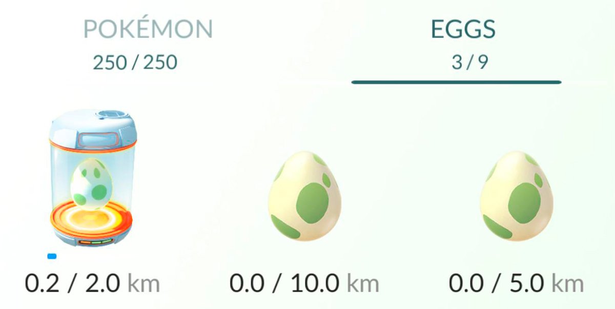 Œufs dans Pokémon GO : qu'est-ce qu'ils sont et de quels Pokémon viennent 2, 5, 7 et 10 km