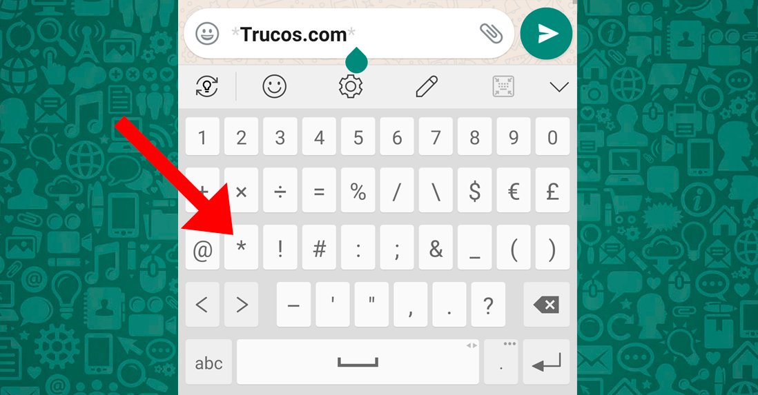 How to cross out words in WhatsApp on iOS and Android