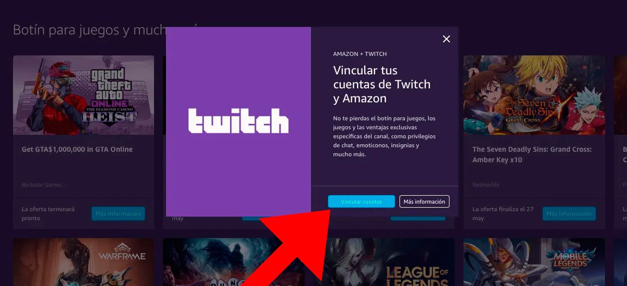 How to link Twitch with Amazon Prime to download free games