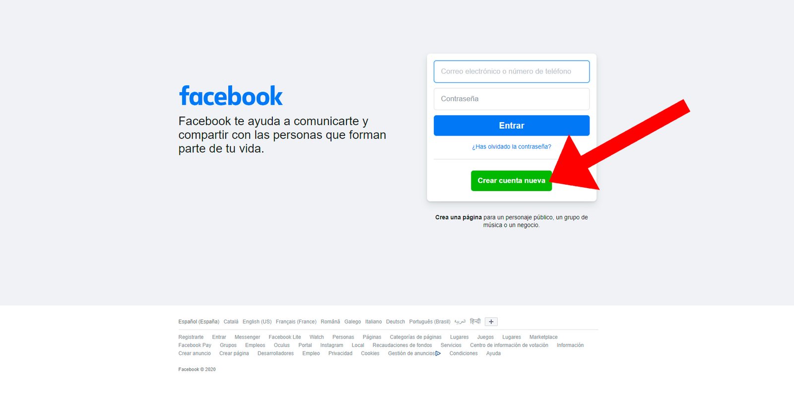 Com registrar-se a Facebook: crea el teu compte pas a pas