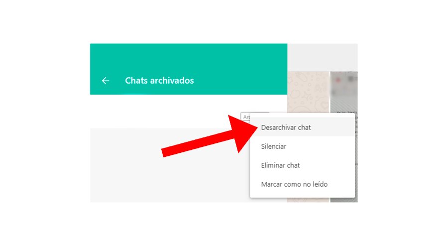 How to unarchive a chat on WhatsApp