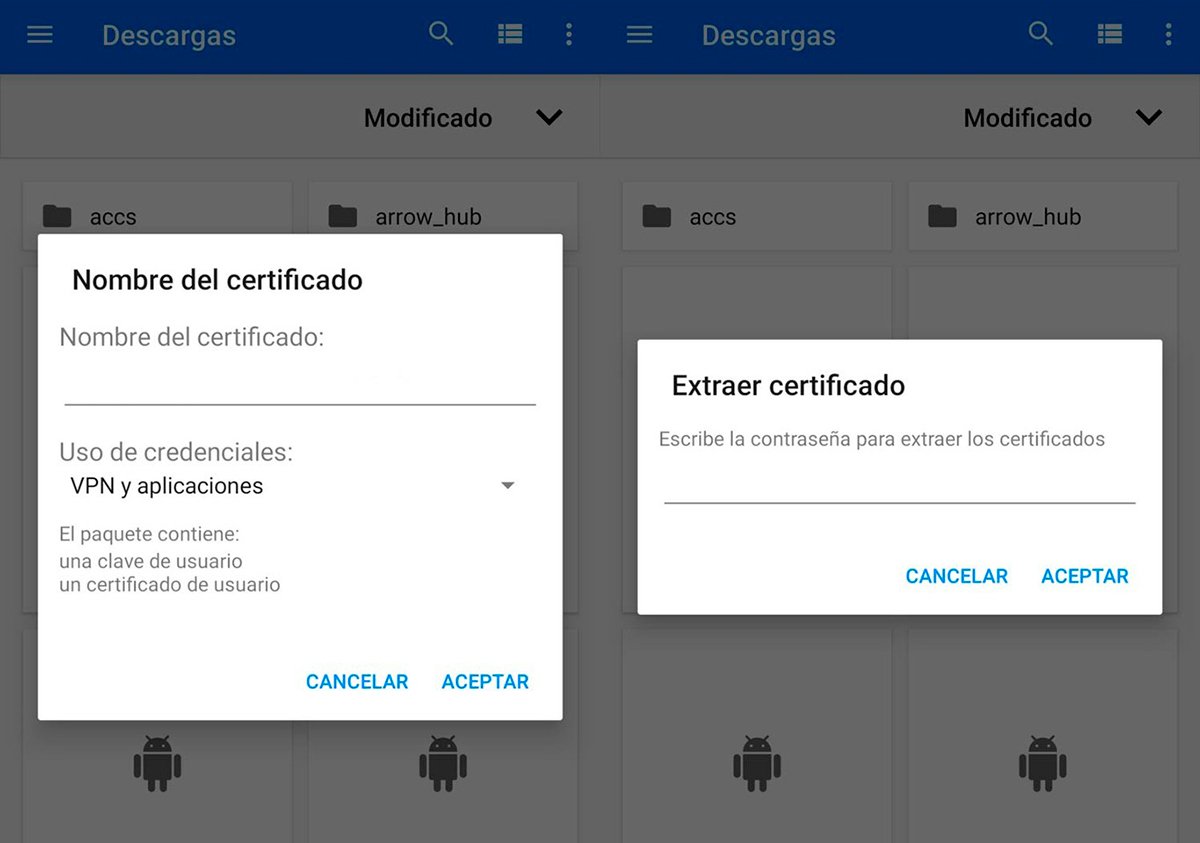 How to install a digital certificate on your iPhone and Android mobile