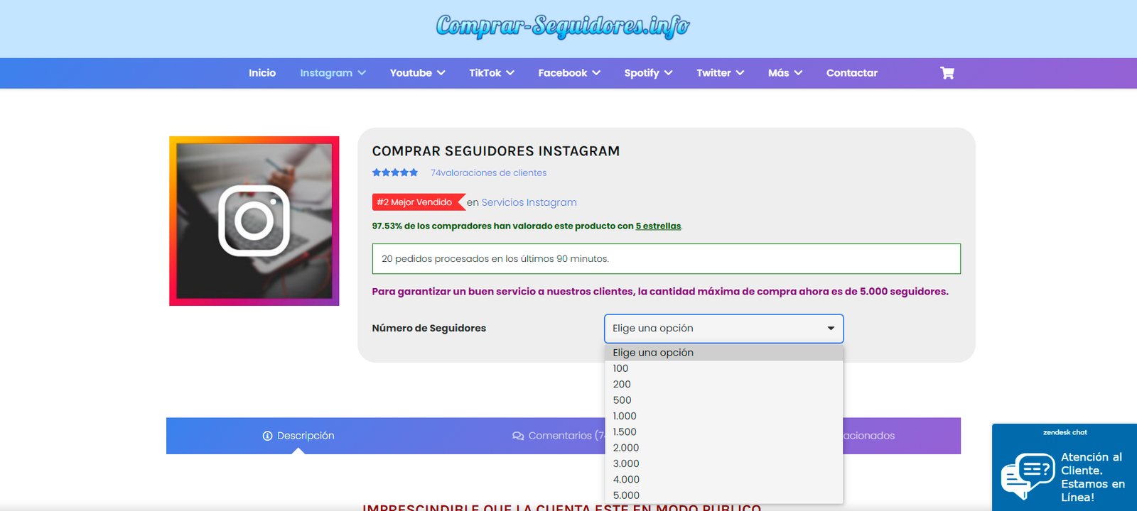 Com comprar seguidors a Instagram