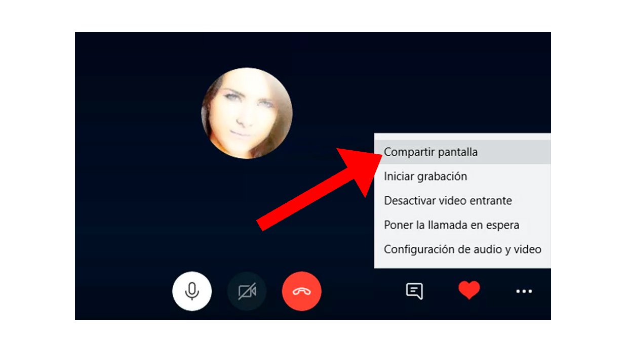 Cómo compartir pantalla en Skype