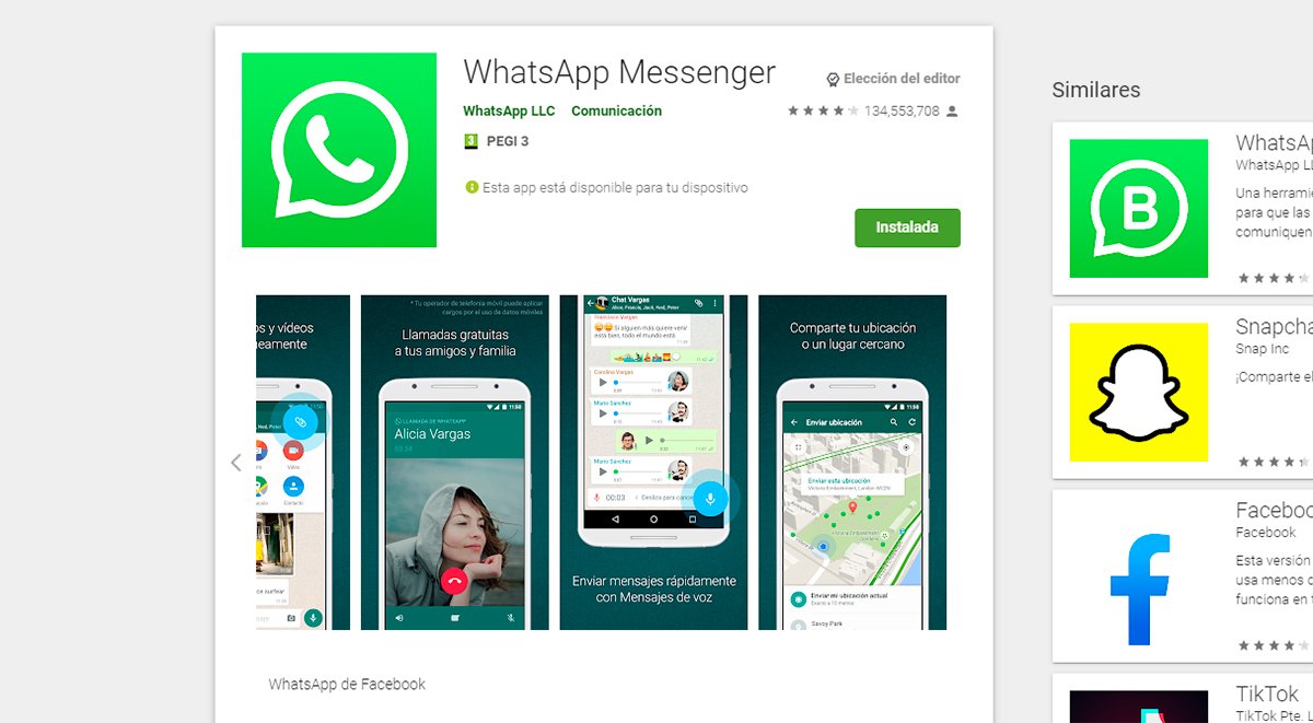 Com posar WhatsApp en una tauleta Android