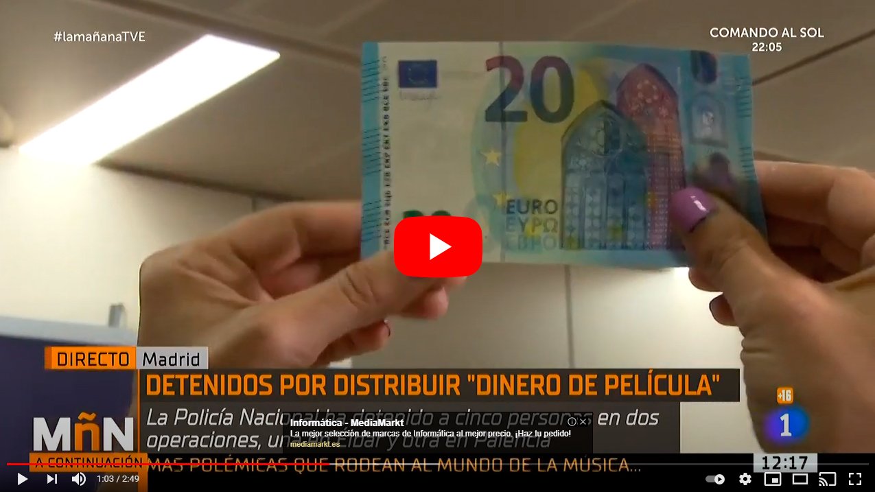 Cómo saber si un billete es falso