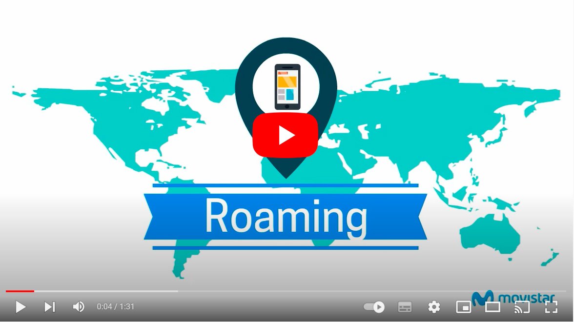 How to activate roaming in Movistar