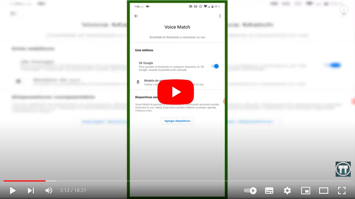 Com activar l'assistent de Google amb la veu